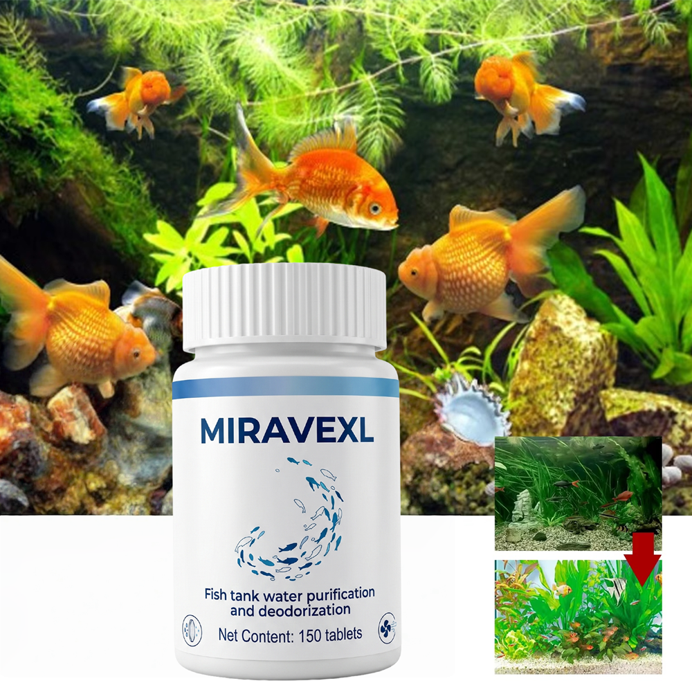 Aquarium Plant Liquid Fertilizer - Aquarium Water Clarifying Tablets for Cleaning