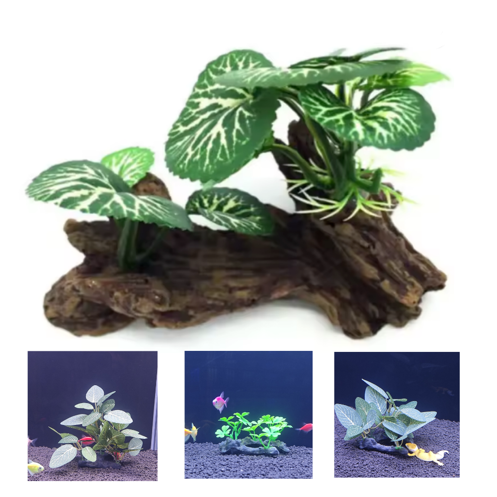 Aquarium Plant Root Tabs - Aquarium simulation plant Plastic Artificial Turtle