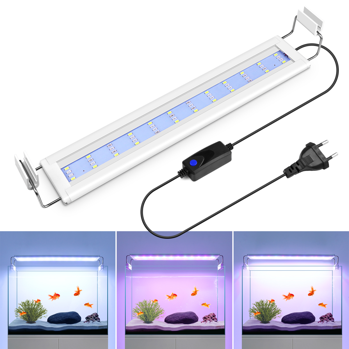 Aquarium Plant Growth Light - Super Slim LED Aquarium Light 220V