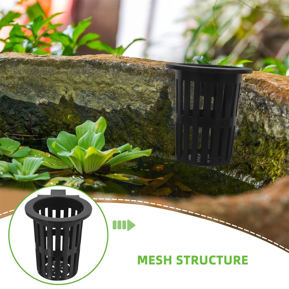 6Pcs Aquarium Hydroponic Baske - Aquarium Planted Aquarium のレビューと価格