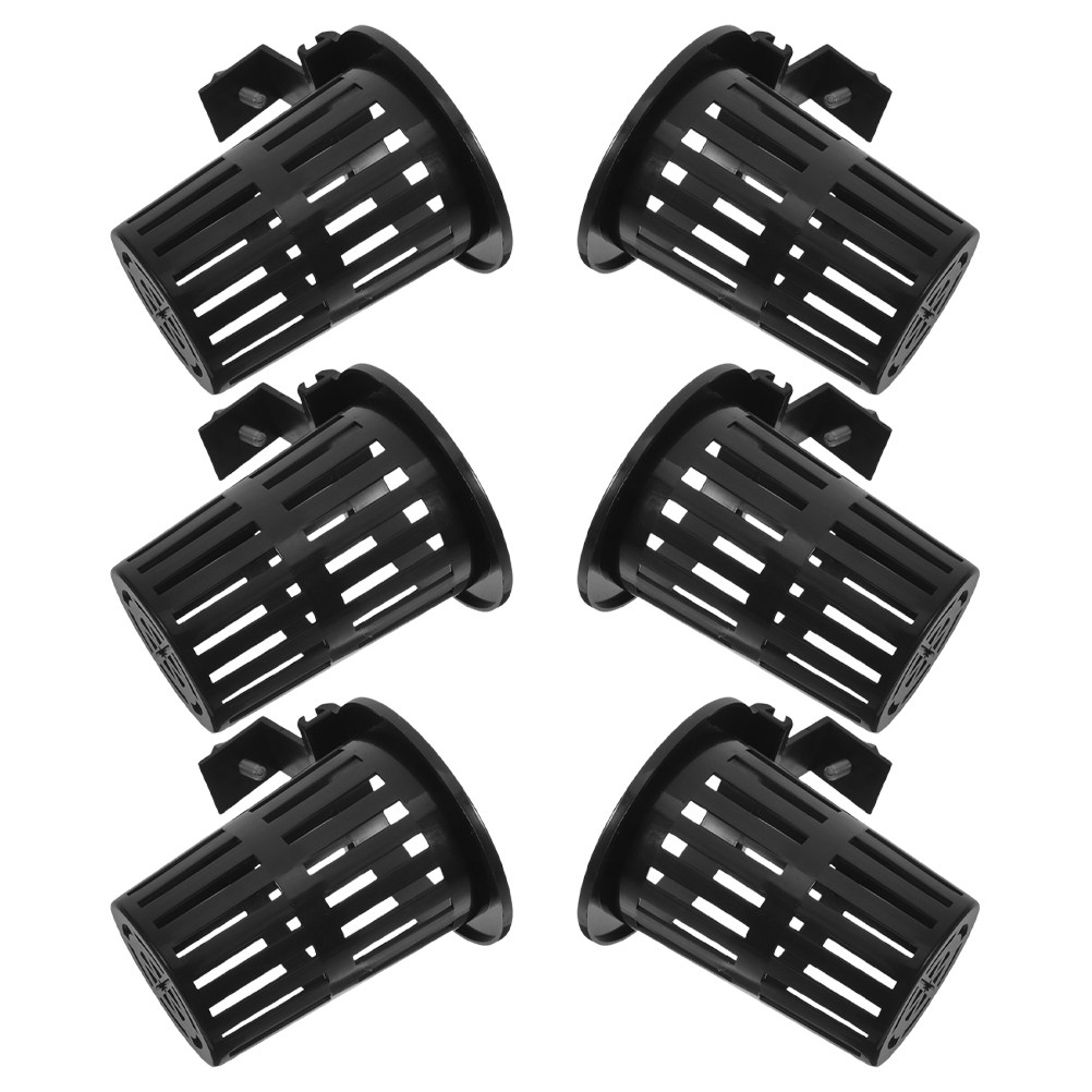 6Pcs Aquarium Hydroponic Baske - Aquarium Planted Aquarium のレビューと価格