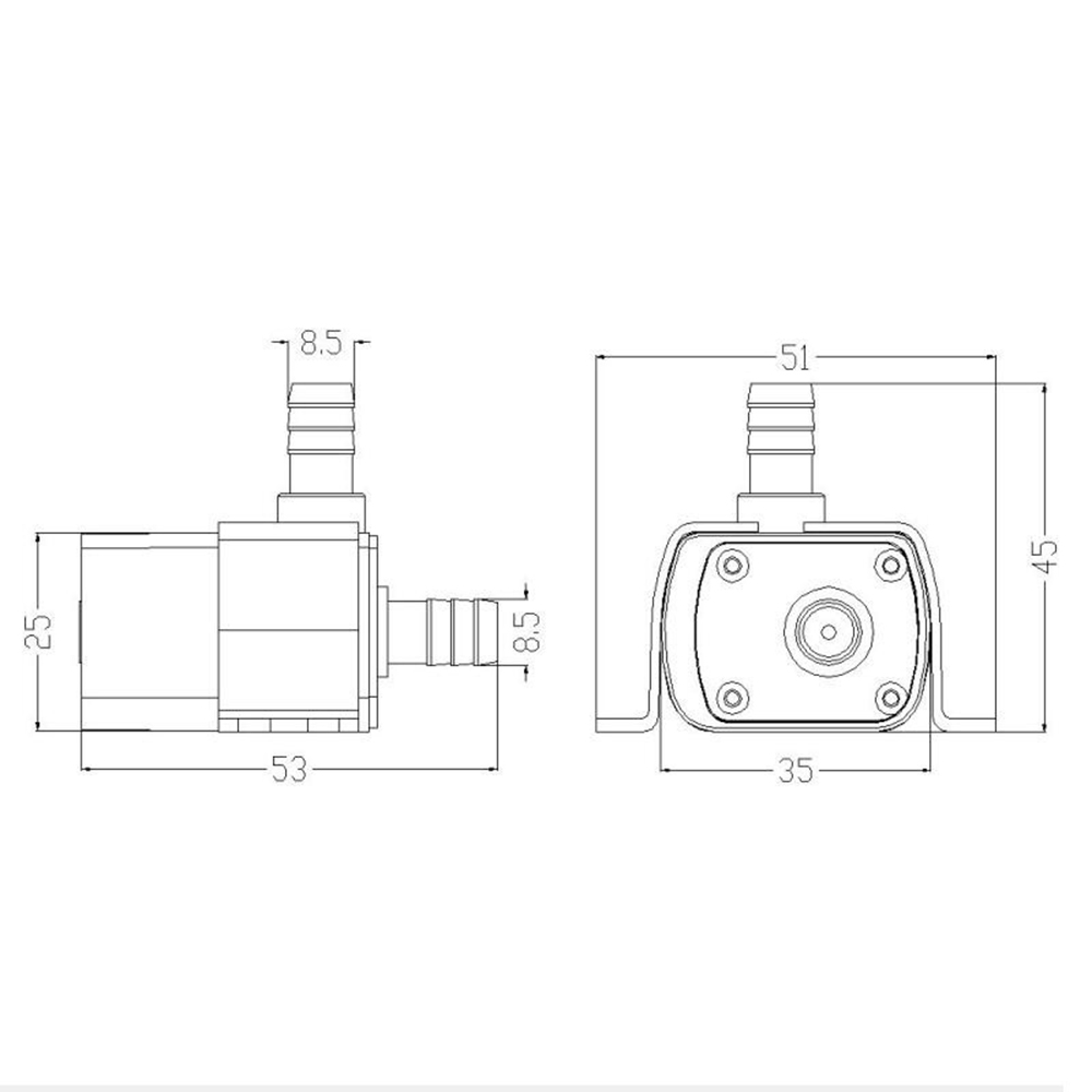 240L/H DC12V Micro Water Pump  - Planted Aquarium Cycling のレビューと価格
