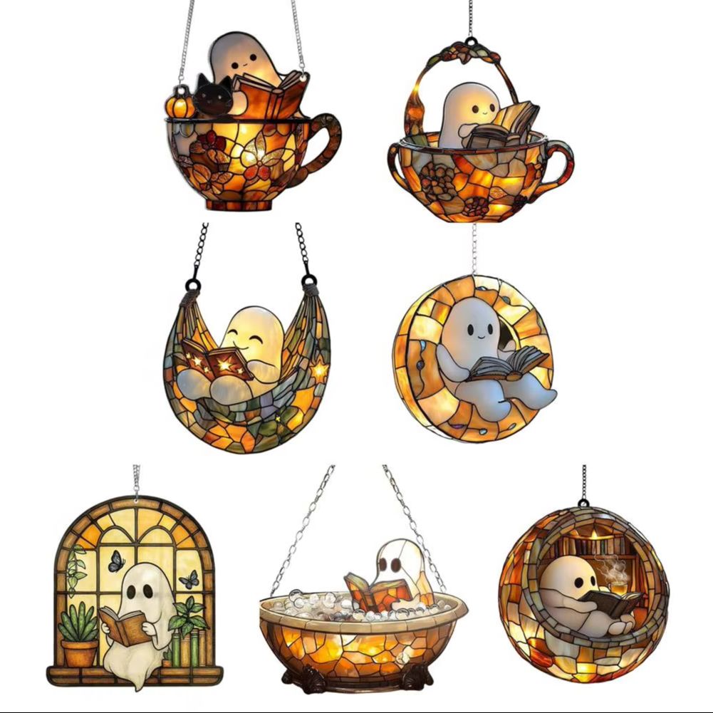 Halloween Ghost 2D Acrylic Bat - Aquarium Zombie のレビューと価格