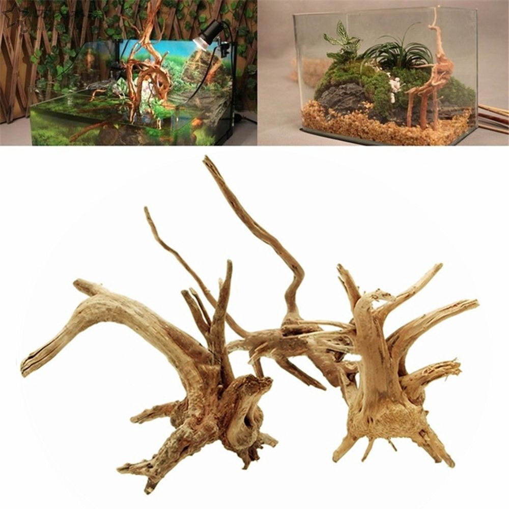 New Natural Wooden Fish Tank D - Aquarium Plant Root Tabs のレビューと価格