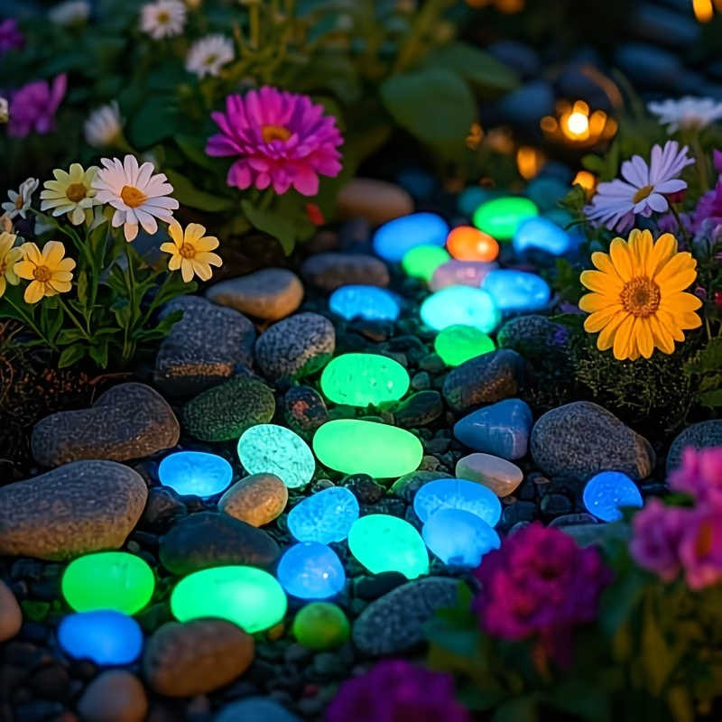 300PCS Luminous Pebble Set,0.9 - Aquarium Planted Aquarium のレビューと価格