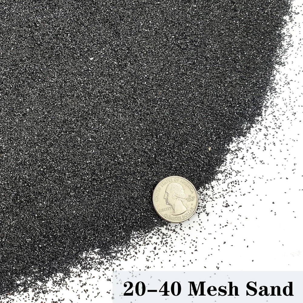 Black Aquarium Sand 2lbs, Fine - Aquarium Plant Delivery のレビューと価格