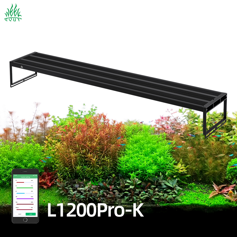 WEEKAQUA L1200K Pro 120CM APP  - Planted Aquarium Cycling のレビューと価格
