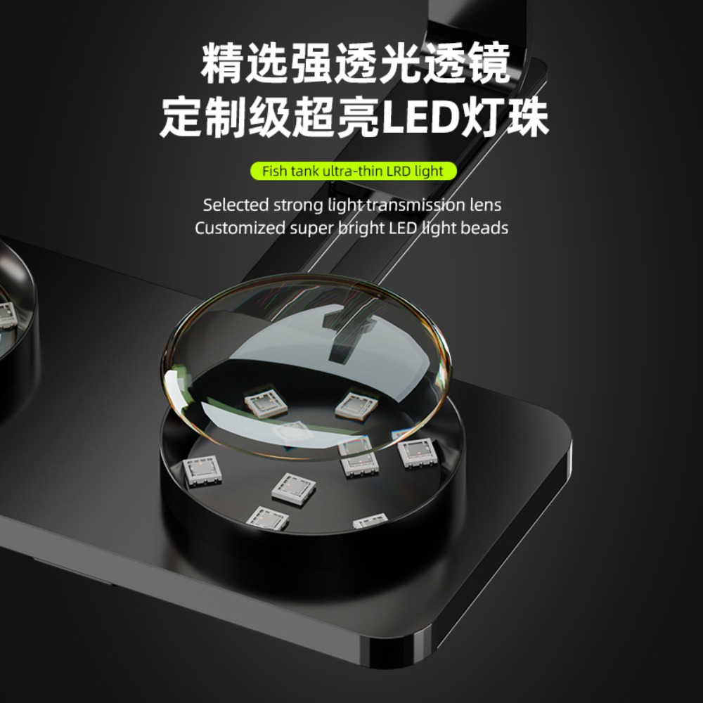 Clip On LED Aquarium Light 24/ - Planted Aquarium Cycling のレビューと価格