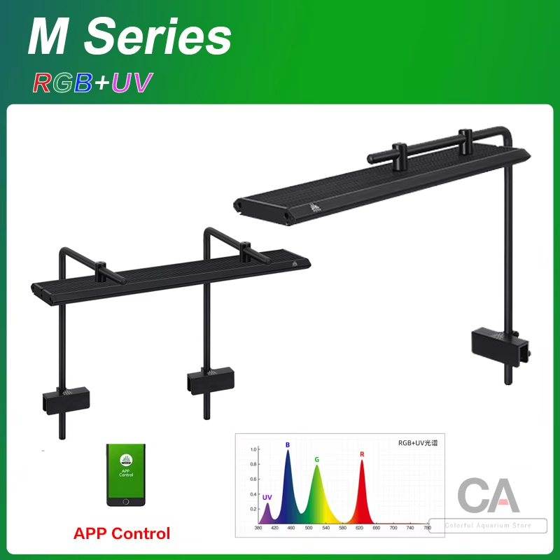 WEEK AQUA LED M Series RGB+UV  - Planted Aquarium Cycling のレビューと価格