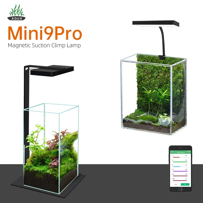WEEK AQUA Mini 9 Pro USB Nano  - Aquarium Plant Growth Light のレビューと価格