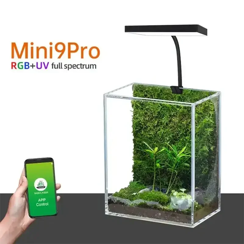 WEEK AQUA Mini 9 Pro USB Nano  - Aquarium Plant Growth Light のレビューと価格