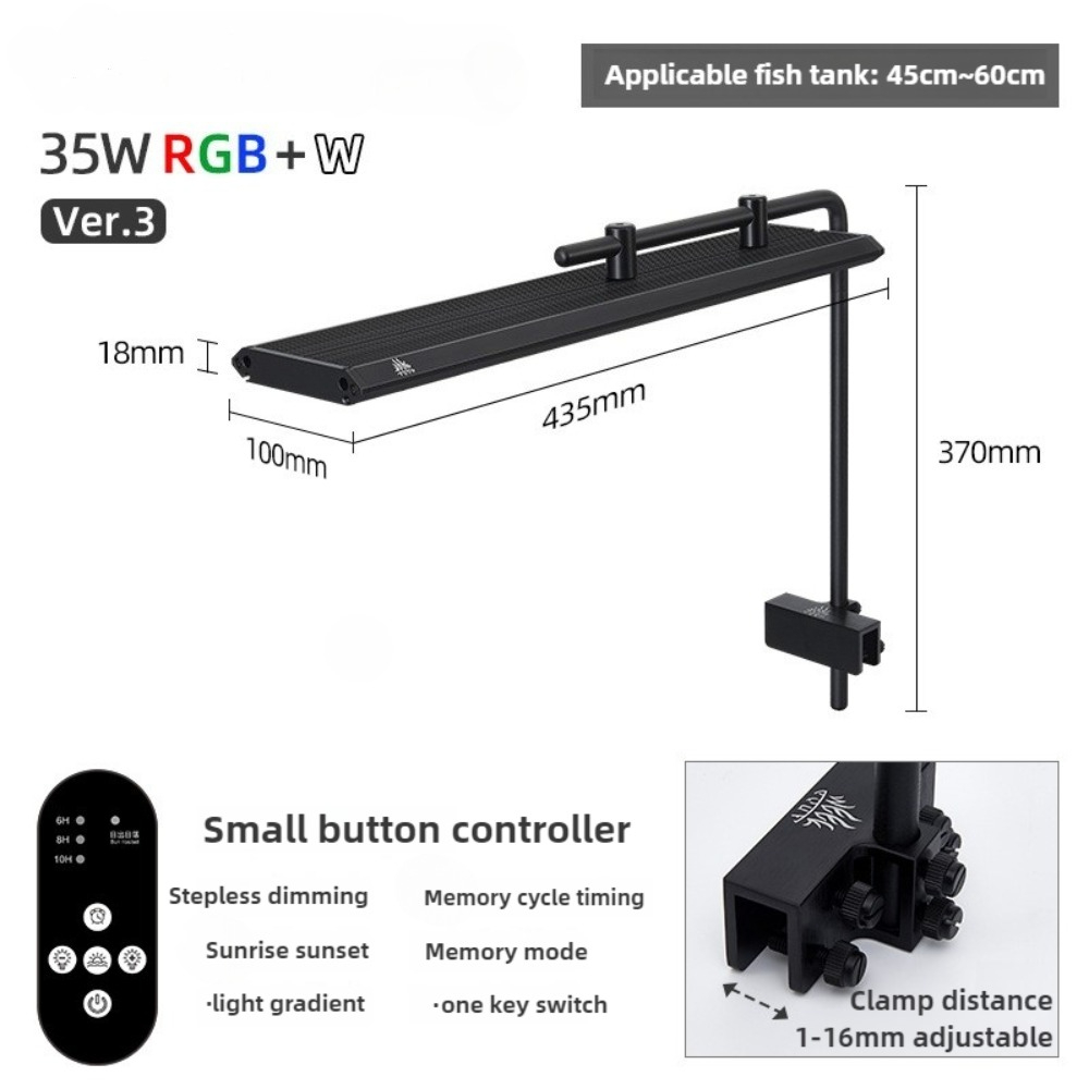 LED Aquarium Light Sunrise Day - Planted Aquarium Cycling のレビューと価格