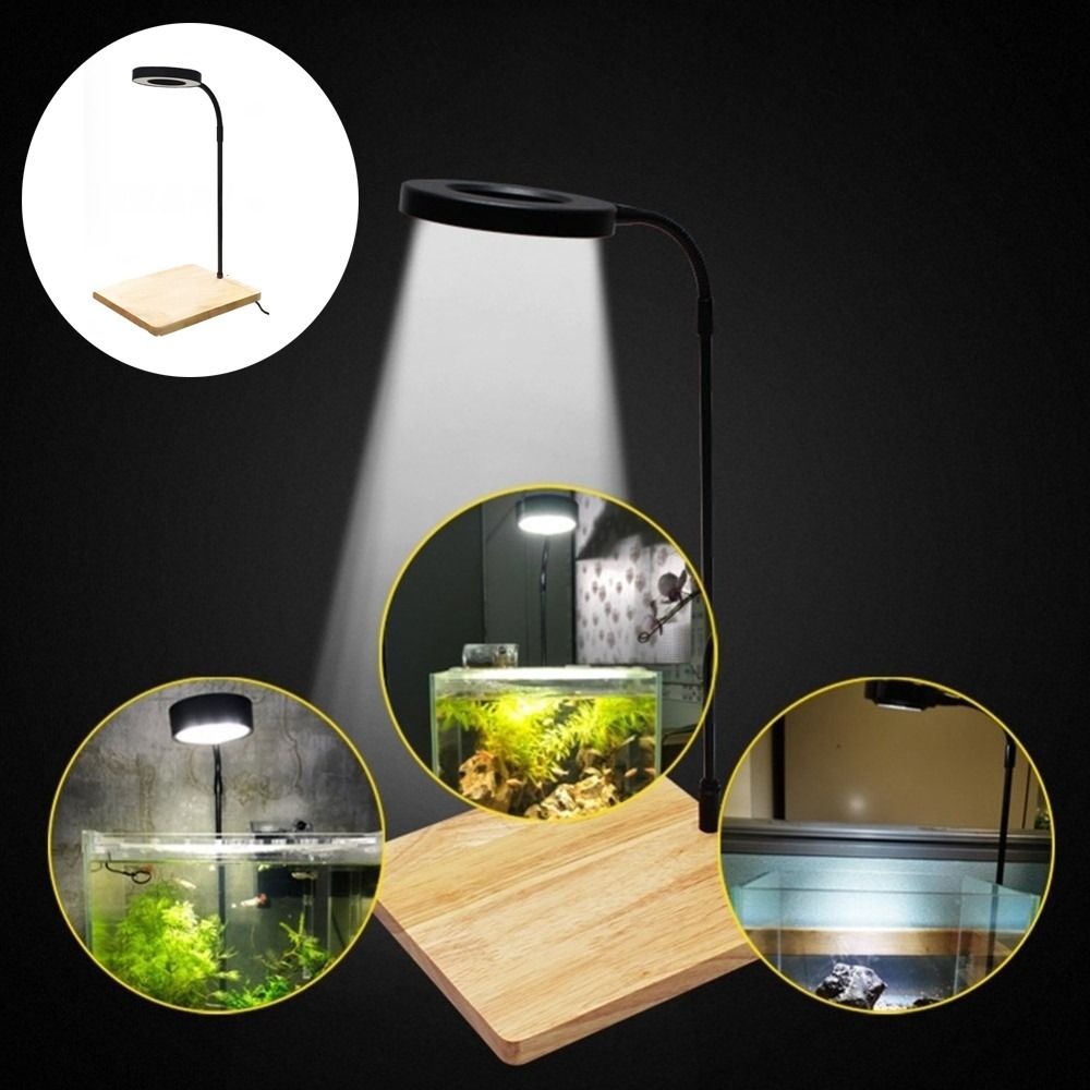 10W Fish Tank LED Lamp with Wo - Aquarium Plant On Wood のレビューと価格