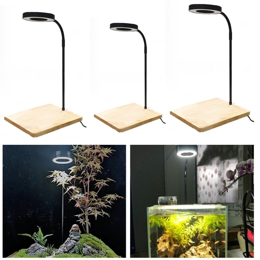 10W Fish Tank LED Lamp with Wo - Aquarium Plant On Wood のレビューと価格