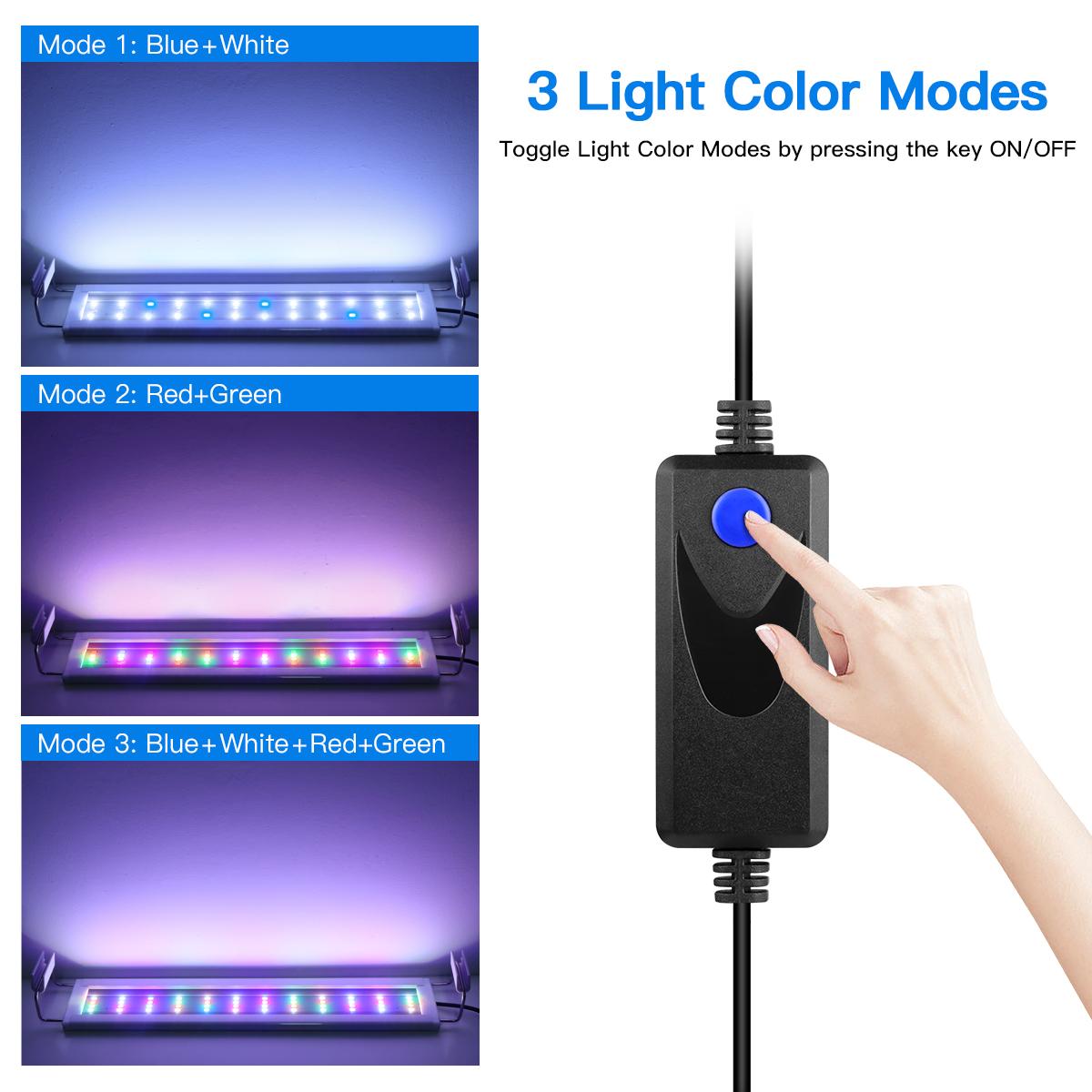 Super Slim LED Aquarium Light  - Aquarium Plant Growth Light のレビューと価格