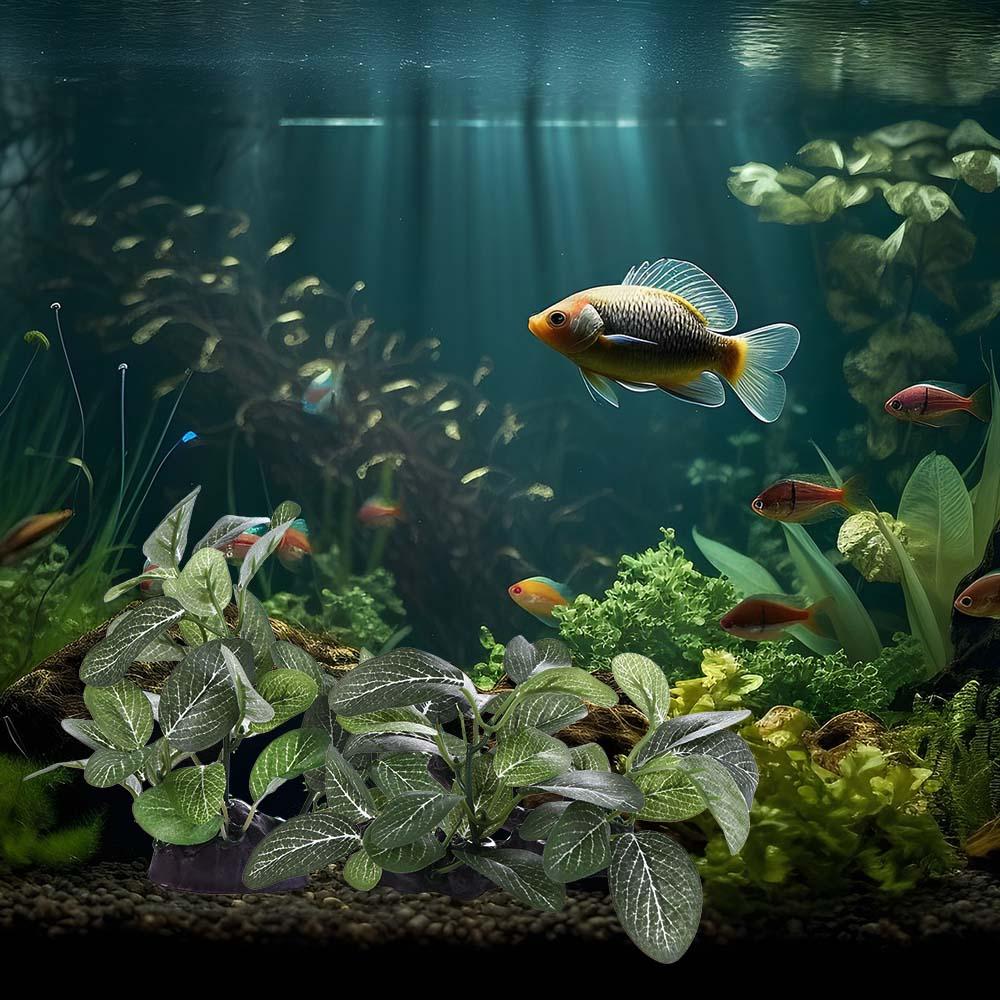 Plastic Lifelike Green for Fis - Planted Aquarium Jar のレビューと価格