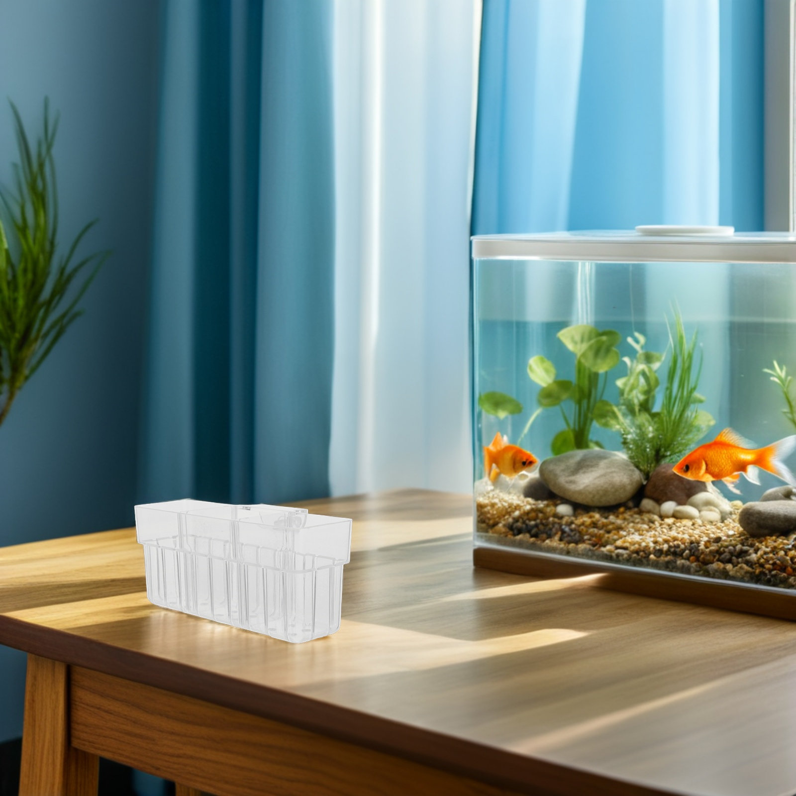 2Pcs Transparent Aquarium Plan - Aquarium Planted Aquarium のレビューと価格